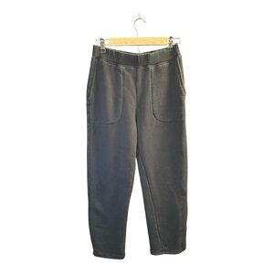 Madewell MWL Black Fleece Sweatpants Women’s Small | Cozy‎ Lounge Joggers